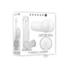 Gender X Clearly Combo Dildo And Stroker Clear