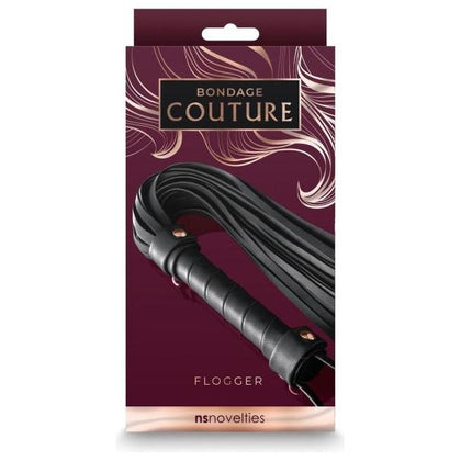 Bondage Couture Flogger Black