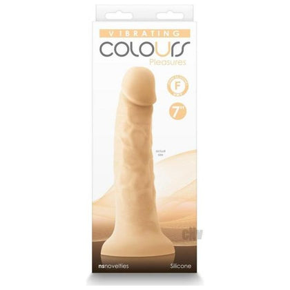 Colours Pleasures 7 In. Vibrating Dong Light