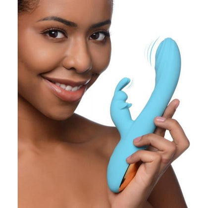 Power Bunny Snuggles Rabbit Vibe Silicone Rechargeable Teal