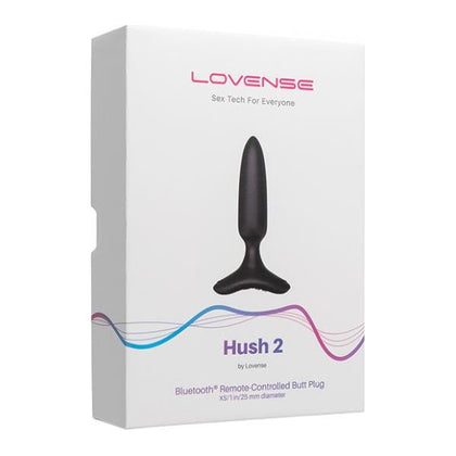 Lovense Hush 2 App-compatible Butt Plug 1 In.