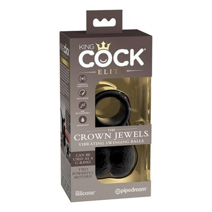 King Cock Elite The Crown Jewels Vibrating C-ring