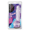 Naturally Yours Crystalline Dildo 8 In. Amethyst