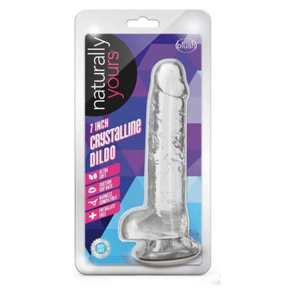 Naturally Yours Crystalline Dildo 7 In. Diamond