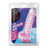 Naturally Yours Crystalline Dildo 6 In. Rose