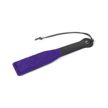 12 In. Paddle With Purple Faux Fur Lining