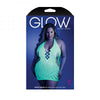 Glow Shock Value Halter Dress Neon Green Qs