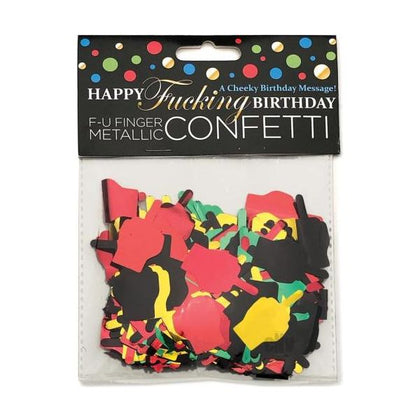 Happy Fucking Birthday Fu Finger Confetti