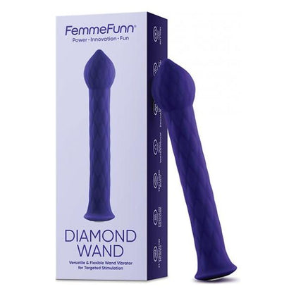 FemmeFunn Diamond Wand Dark Purple