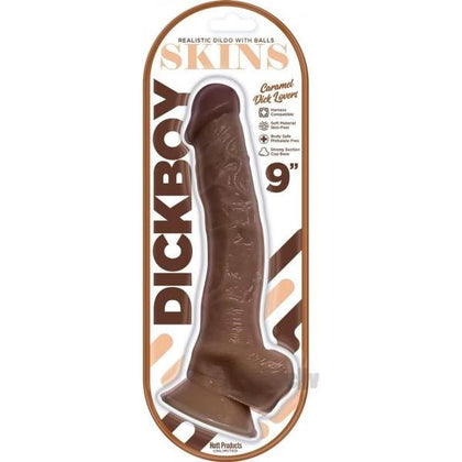 Dickboy Skins Dildo 9 In. Caramel Lovers