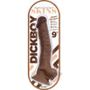 Dickboy Skins Dildo 9 In. Caramel Lovers