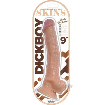 Dickboy Skins Dildo 9 In. Vanilla Lovers