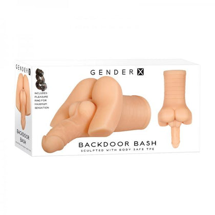 Gender X Backdoor Bash Light With Vibrating Cockring 2.5 Lbs