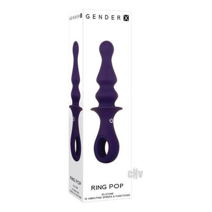 Gender X Ring Pop Vibrating Plug