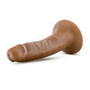 Dr. Skin Dr. Lucas Dong With Suction Cup Silicone 5 In. Mocha