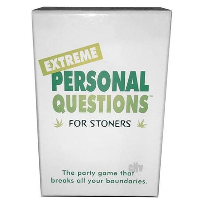 Extreme Personal Questions For Stoners