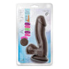 Au Naturel Troy Dildo 6 In. Chocolate