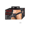 Erection Assistant Hollow Strap-on Vibrating 6 In. Black