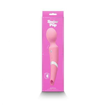 Sugar Pop Aurora Air Pulse And Wand Massager Pink