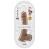 Skinsations Skinlastic Sliding Skin Dildo With Suction Base 8 In.