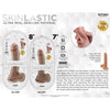 Skinsations Skinlastic Sliding Skin Dildo With Suction Base 8 In.