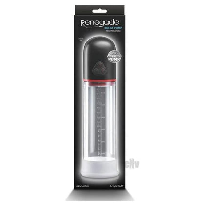 Renegade Bulge Vibrating Pump Black