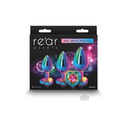 Rear Assets 3-piece Trainer Kit Multicolor Rainbow Heart