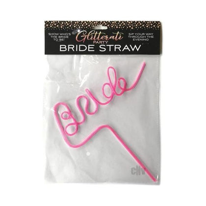 Glitterati Bride Straw