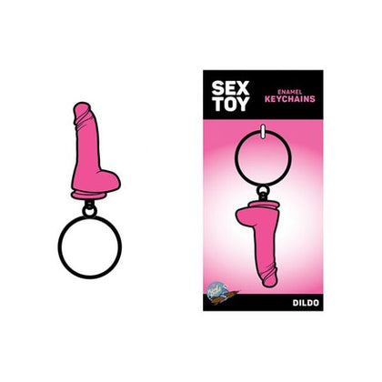 Sex Toy Keychain Pink Dildo