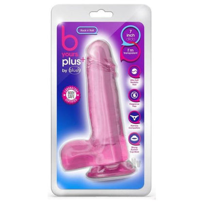 B Yours Plus Rock 'n' Roll Dildo Pink