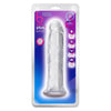 B Yours Plus Thrill 'n' Drill Dildo Clear