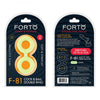 Forto F-81: Double Ring Liquid Silicone 47 Mm Glow-in-the-dark