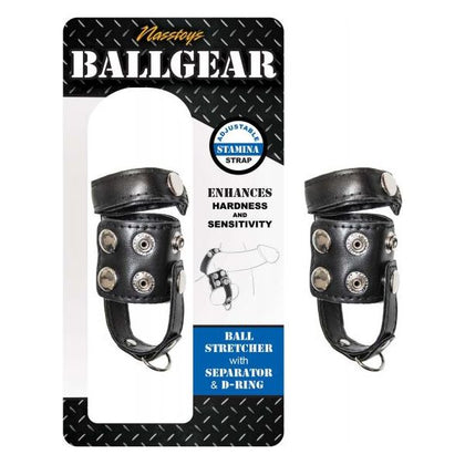 Ballgear Ball Stretcher With Separator & D-ring - Black