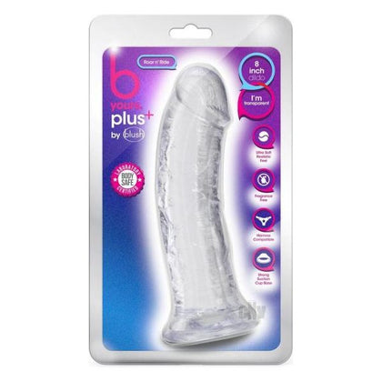 B Yours Plus Roar 'n' Ride Dildo Clear