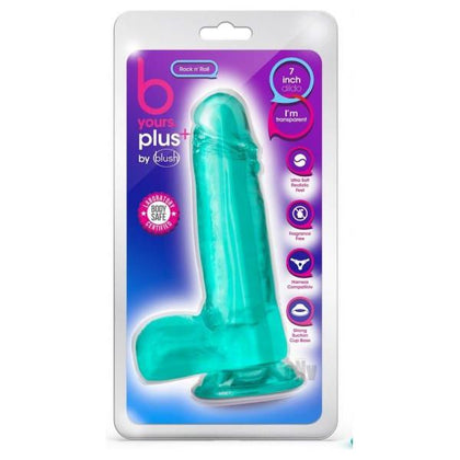 B Yours Plus Rock 'n' Roll Dildo Teal