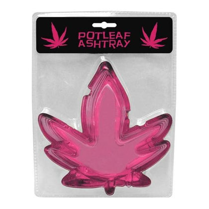 Pink Pot Leaf Ashtray