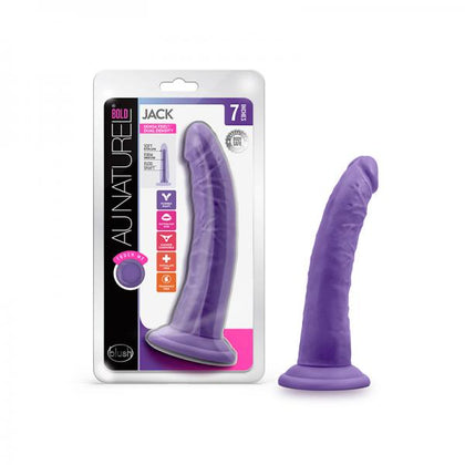 Au Naturel Bold Jack Dildo 7 In. Purple