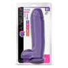 Au Naturel Bold Huge Dildo 10 In. Purple