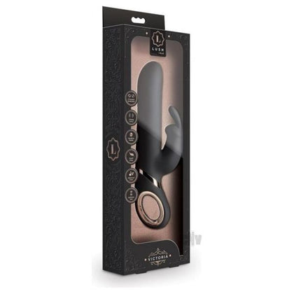 Lush Victoria Rabbit Vibrator Black