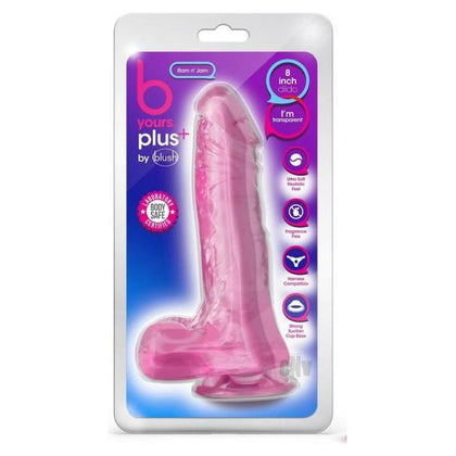 B Yours Plus Ram 'n' Jam Dildo Pink