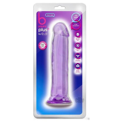 B Yours Plus Thrill 'n' Drill Dildo Purple