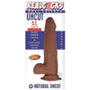 Realcocks Dual Layered Uncut Slider Thin Tip 8.5 In. Brown