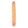 12 inch ivory veined double dildo