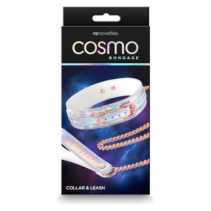 Cosmo Bondage Collar/leash Rainbow