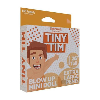 Tiny Tim Blow Up Party Doll Vanilla