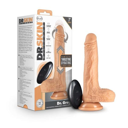 Dr Skin Silic Dr Grey 7 Thrust Dildo Van