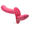 Strap U 28x Dbl Dildo Harness W/rc Pink