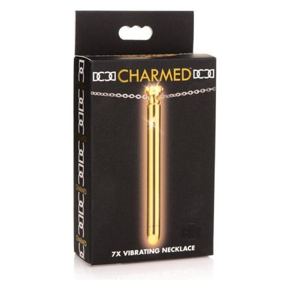 Charmed 7x Vibrating Necklace Gold