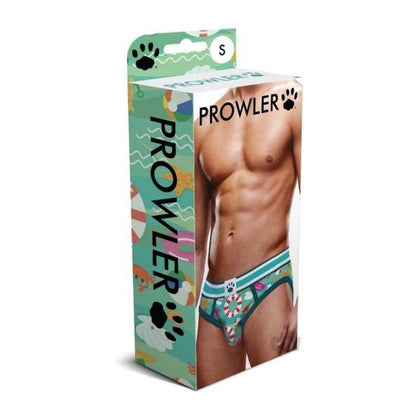 Prowler Beach Open Brief Xl Aqua