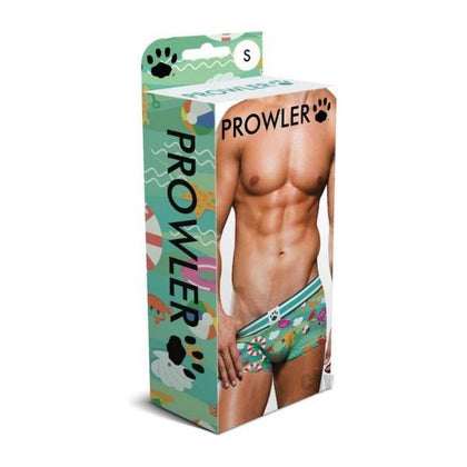 Prowler Beach Trunk Lg Aqua